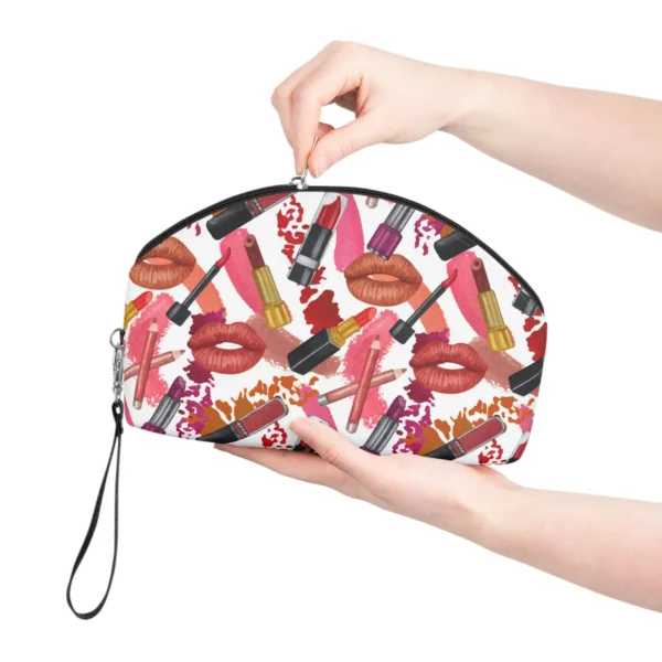 Lips, Lipsticks, and Lip Pencils Design - Woman Makeup Bag - Jaylorna