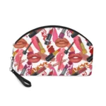 Lips, Lipsticks, and Lip Pencils Design - Woman Makeup Bag - Jaylorna
