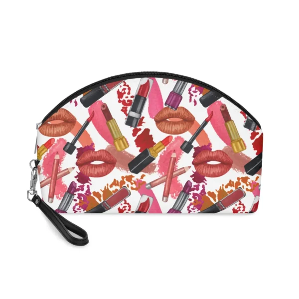 Lips, Lipsticks, and Lip Pencils Design - Woman Makeup Bag - Jaylorna
