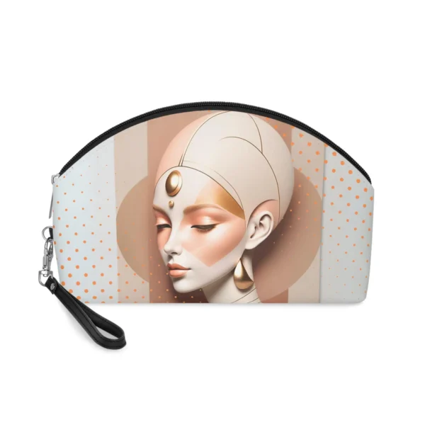 Abstract Girl Face Design - Woman Makeup Bag - Jaylorna