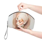 Abstract Girl Face Design - Woman Makeup Bag - Jaylorna