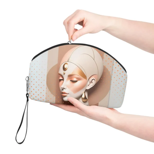 Abstract Girl Face Design - Woman Makeup Bag - Jaylorna