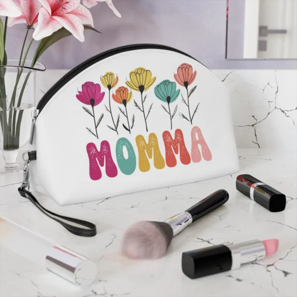 Colorful Floral Mom Design - Woman Makeup Bag - Jaylorna