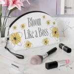 Bloom Like a Boss Design - Woman Makeup Bag - Jaylorna