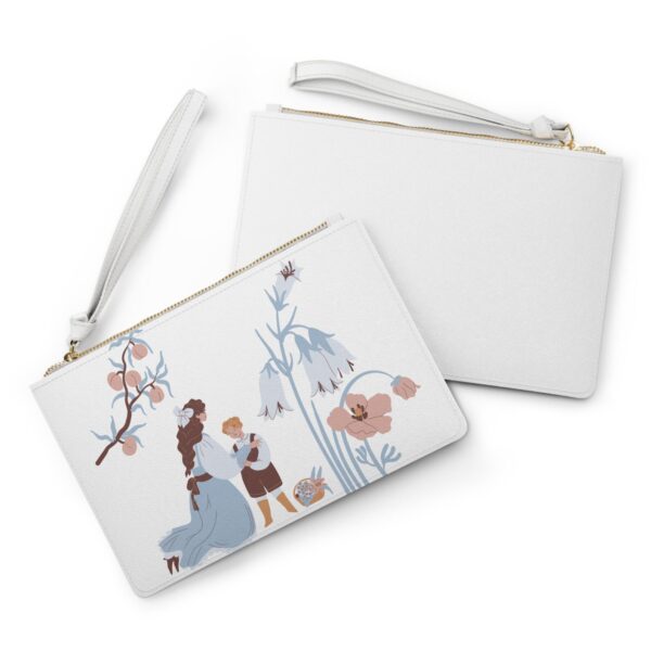 Whimsical Floral Design - Feminine Purse Clutch Bag - Jaylorna