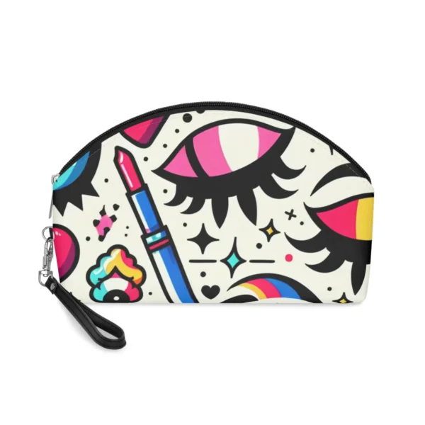 Pop Art Eyes & Lips Design - Woman Makeup Bag - Jaylorna