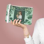 My Life Is Always Wonderful Quote Design - Feminine Purse Clutch Bag - Jaylorna