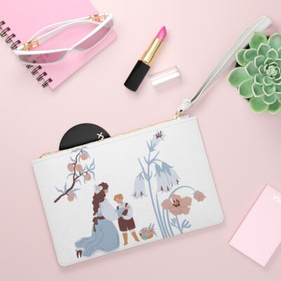 Whimsical Floral Design - Feminine Purse Clutch Bag - Jaylorna