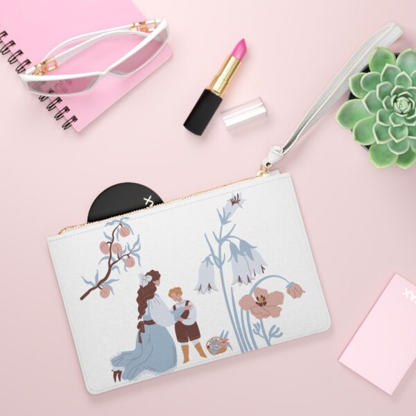 Whimsical Floral Design - Feminine Purse Clutch Bag - Jaylorna